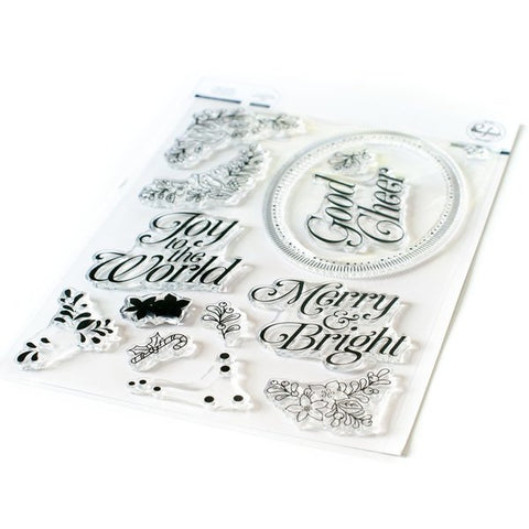 Merry and Bright Frame stamp set