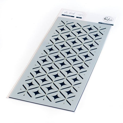 Diamond Motif stencil