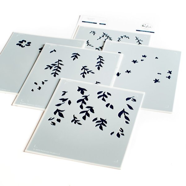 Hanging Garden layered stencil set - RETIRING