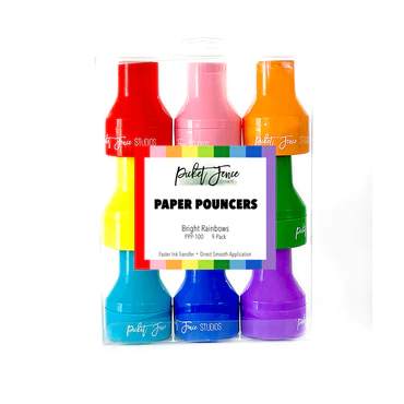 Paper Pouncers - Bright Rainbow