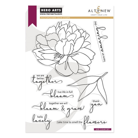 Bloom &amp; Grow Hero Arts avec Altenew