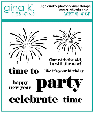 Party Time Mini Stamp Set - RETIRING