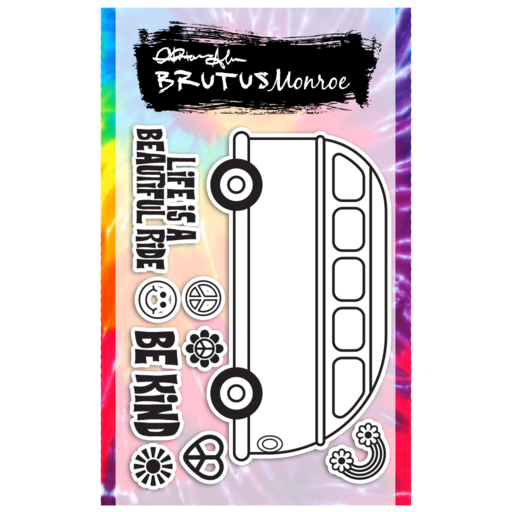 Party Bus 3x4 Stamp