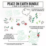Peace On Earth Stamp Set (4x8)