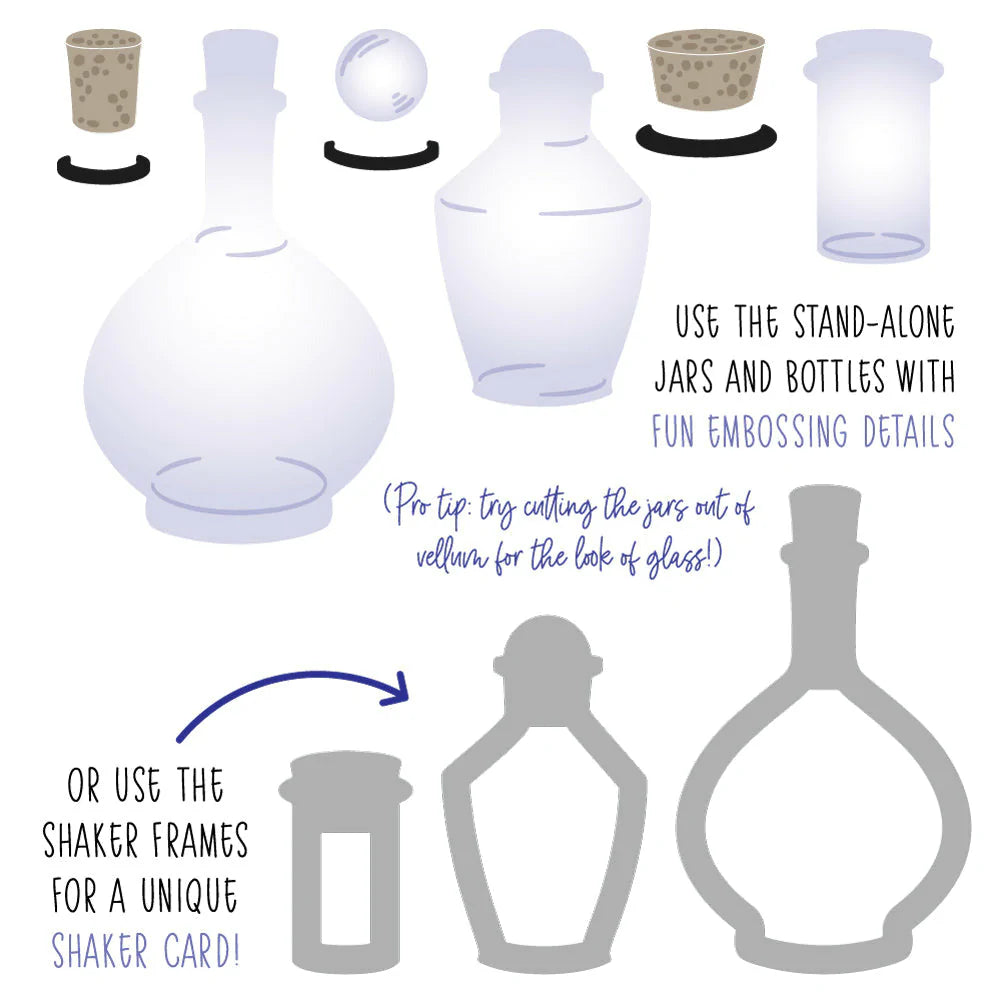 Perfect Potions Shaker Jars | Honey Cuts
