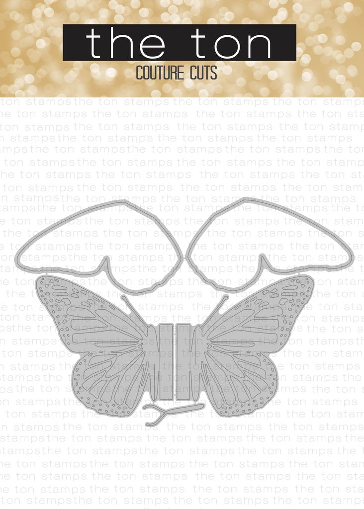 Matrices de découpe papillon pop-up - Monarque