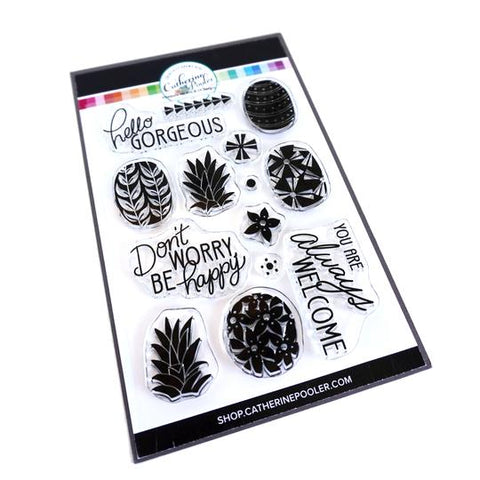 Preppy Pineapple Stamp Set