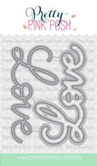 Large Love Shadow Die