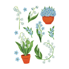 Petite Florals Hero Transfers*