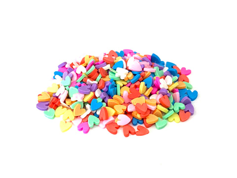 Embellissements - Rainbow Hearts