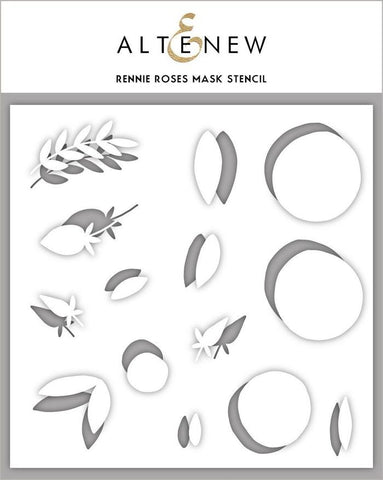 Rennie Roses Mask Stencil - RETIRING