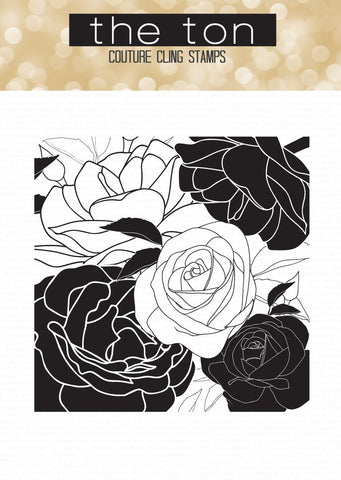 Rose Garden Cling Background