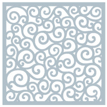 Rounded Swirl Stencil