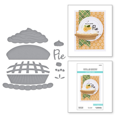 Perfect Pies Etched Dies from the Pie Perfection Collection by Tina Smith