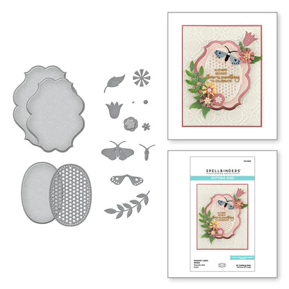 Summer Label Motifs Etched Dies from Seasonal Label Motifs Collection by Becca Feeken