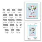 Tinsel Time Sentiments Etched Dies from the Tinsel Time Collection