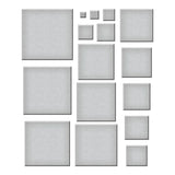 Everlasting Squares Etched Dies from the Everlasting Shapes Collection