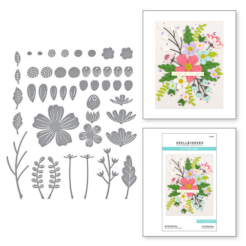 Matrices gravées Be Bold Blooms de la collection Be Bold