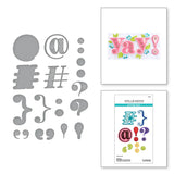 Stitched Punctuation and Symbols Etched Dies from the Stitched Numbers & More Collection