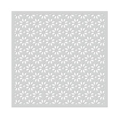 Poinsettia Stencil 6x6