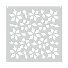 Poinsettia Pattern Stencil