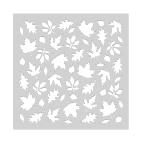 Fall Leaves Stencil