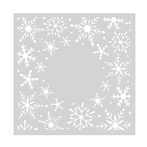 Snowflake Stencil 6x6