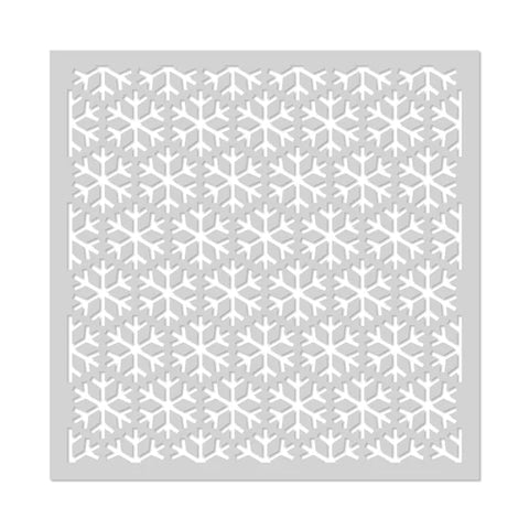 Snowflake Pattern Stencil