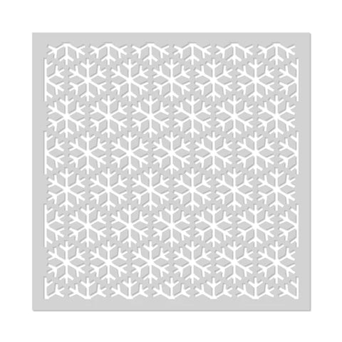 Snowflake Pattern Stencil