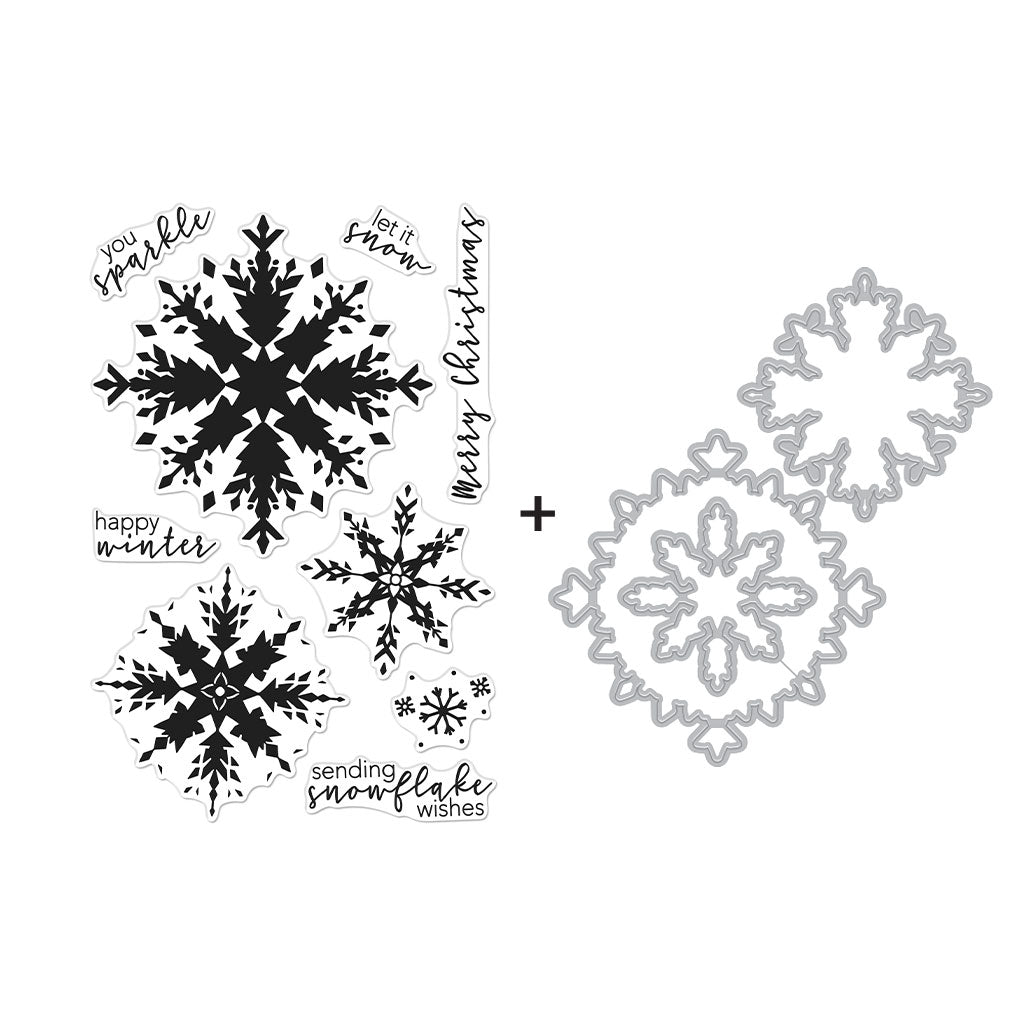 Color Layering Snowflake Bundle