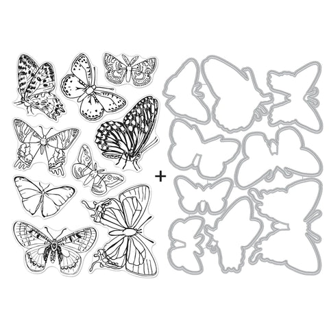 Lot de beaux papillons (E)