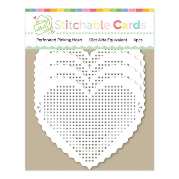Perforated Pinking Shapes - Heart