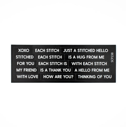 Subsentiments Kindness Diecut - Black