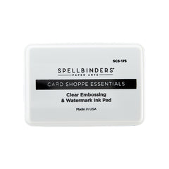 Clear Embossing & Watermark Ink Pad from the Card Shoppe Essentials Collection