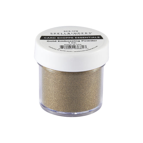 Gold Embossing Powder from the Card Shoppe Essentials Collection