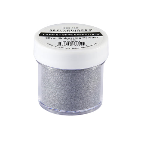Silver Embossing Powder from the Card Shoppe Essentials Collection