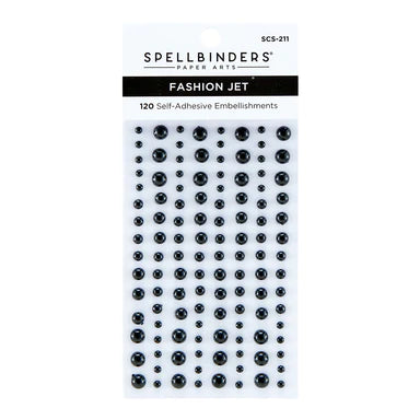Fashion Jet Color Essentials Pearl Dots from the Color Essentials Collection by Spellbinders