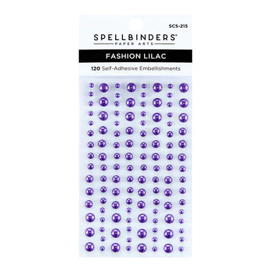 Fashion Lilac Color Essentials Pearl Dots from the Color Essentials Collection by Spellbinders