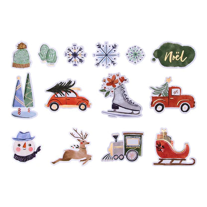 Winter Wonderland Printed Die Cuts from Winter Wonderland Collection