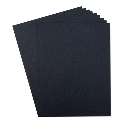 Papier cartonné noir brossé - Papier cartonné 8,5 x 11" de la collection Sealed By Spellbinders