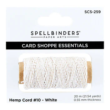 White Cord from Sealed by Spellbinders Collection