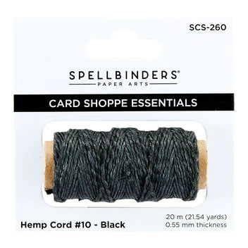 Black Cord from Sealed by Spellbinders Collection