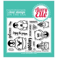 Penguin Greetings Clear Stamps
