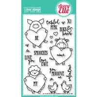 Hogs and Kisses Clear Stamps