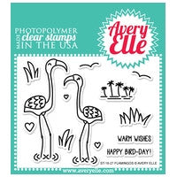 Flamingos Clear Stamps