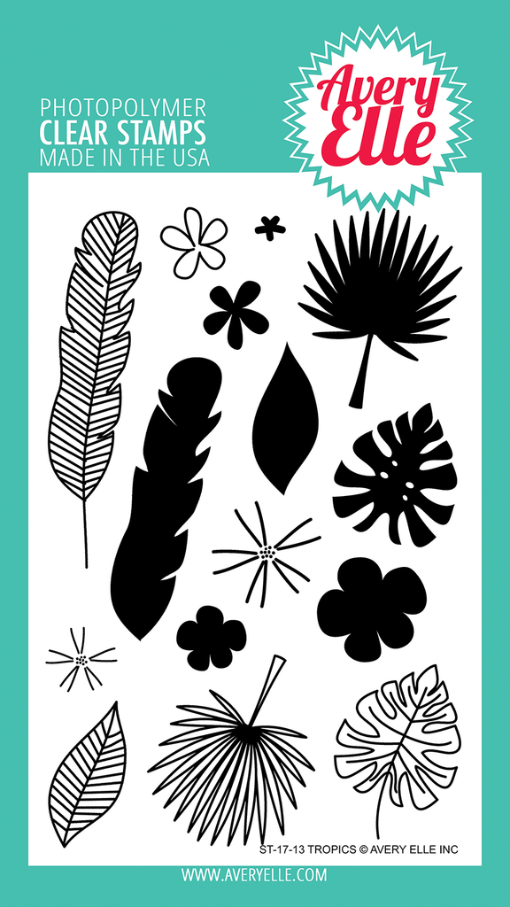 Tropics Clear Stamps
