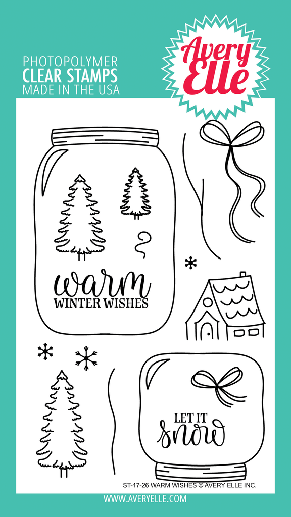 Warm Wishes Clear Stamps