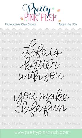 Simple Sayings: Life Stamp Set