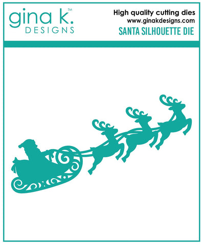 Santa Silhouette Die