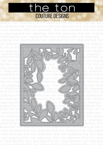 Foliage Border Coverplate Die